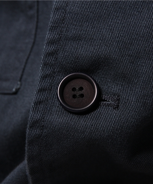 FREEMANS SPORTING CLUB（フリーマンズ スポーティング クラブ）の「FREEMANS SPORTING CLUB JP　C/L KATSURAGI SHOP COAT（その他アウター・メンズ・ベージュ/ネイビー/オフホワイト・3/2）」の19枚目の写真