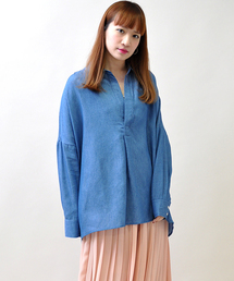 BIGスキッパーシャツ 【in field】