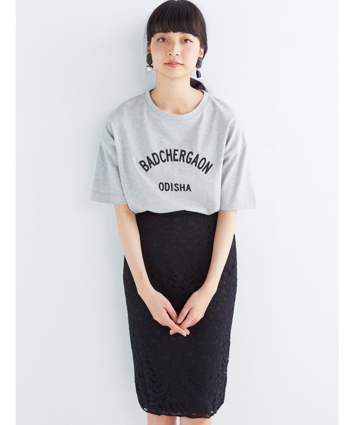 haco!（ハコ）の「ＰＢＰ　オーガニックコットン　ロゴＴシャツ＜ＮＡＭＡＳＴＥ！ ＩＮＤＩＡ＞（Tシャツ/カットソー・レディース・杢グレー/ホワイト/ピンク/ブラック・MEDIUM/SMALL/LARGE/X-LARGE）」の10枚目の写真