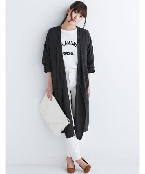 haco!（ハコ）の「ＰＢＰ　オーガニックコットン　ロゴＴシャツ＜ＮＡＭＡＳＴＥ！ ＩＮＤＩＡ＞（Tシャツ/カットソー・レディース・杢グレー/ホワイト/ピンク/ブラック・MEDIUM/SMALL/LARGE/X-LARGE）」の12枚目の写真