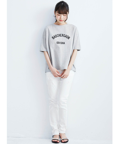 haco!（ハコ）の「ＰＢＰ　オーガニックコットン　ロゴＴシャツ＜ＮＡＭＡＳＴＥ！ ＩＮＤＩＡ＞（Tシャツ/カットソー・レディース・杢グレー/ホワイト/ピンク/ブラック・MEDIUM/SMALL/LARGE/X-LARGE）」の13枚目の写真