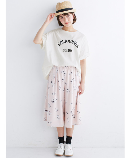 haco!（ハコ）の「ＰＢＰ　オーガニックコットン　ロゴＴシャツ＜ＮＡＭＡＳＴＥ！ ＩＮＤＩＡ＞（Tシャツ/カットソー・レディース・杢グレー/ホワイト/ピンク/ブラック・MEDIUM/SMALL/LARGE/X-LARGE）」の14枚目の写真