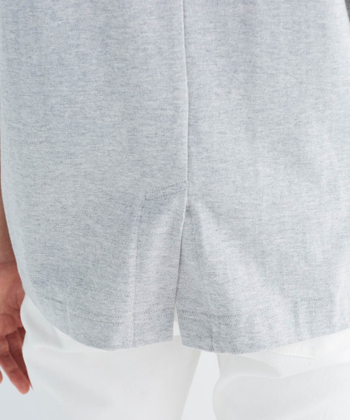 haco!（ハコ）の「ＰＢＰ　オーガニックコットン　ロゴＴシャツ＜ＮＡＭＡＳＴＥ！ ＩＮＤＩＡ＞（Tシャツ/カットソー・レディース・杢グレー/ホワイト/ピンク/ブラック・MEDIUM/SMALL/LARGE/X-LARGE）」の9枚目の写真