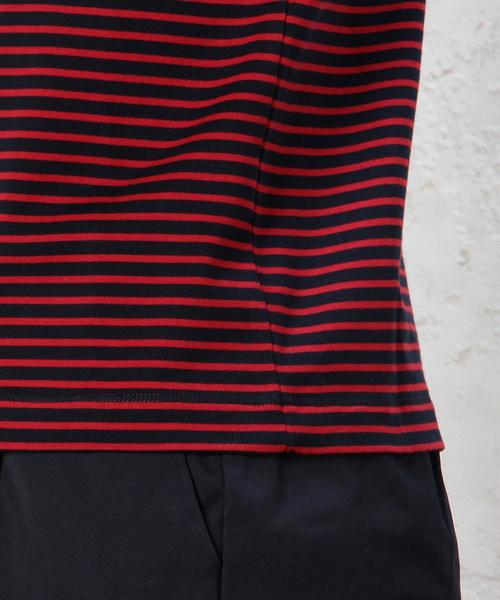 green label relaxing（グリーンレーベルリラクシング）の「■■■CB 60テンジク BOR カーディガン◆（カーディガン/ボレロ・レディース・オフホワイト/ネイビー・FREE）」の3枚目の写真