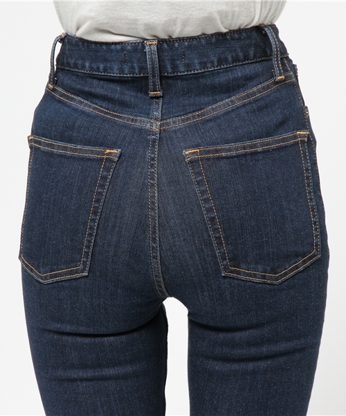 MOUSSY（マウジー）の「iSKO HW EMOTION fringe SKINNY2（デニムパンツ・レディース・ブルー/ライトブルー・26inch/27inch/23inch/24inch/25inch）」の5枚目の写真