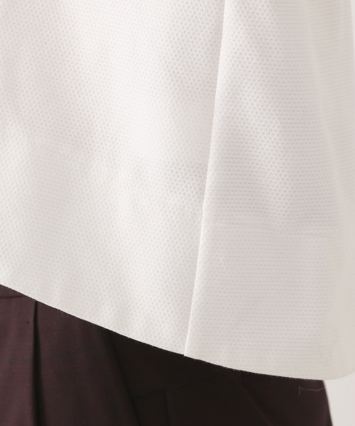 Abahouse Devinette（ドゥヴィネット）の「コットンピンカノコプルオーバー（Tシャツ/カットソー・レディース・ホワイト/グレー/ネイビー・FREE）」の8枚目の写真