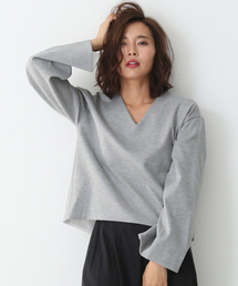 Abahouse Devinette | コットンピンカノコプルオーバー(Tシャツ/カットソー)