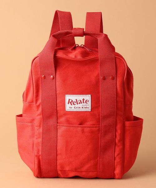 Relate（リレート）の「別注【Relate(リレイト)】スクエアデイパック◆（バックパック/リュック・キッズ・ベージュ/レッド/ネイビー・FREE）」の15枚目の写真