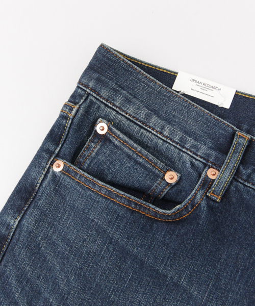 URBAN RESEARCH（アーバンリサーチ）の「URBAN RESEARCH 360°WashデニムスリムテーパードPt（デニムパンツ・メンズ・インディゴブルー・LARGE/MEDIUM/SMALL）」の17枚目の写真