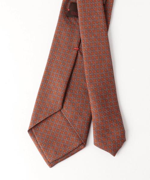 UNITED ARROWS（ユナイテッドアローズ）の「＜FIORIO(フィオリオ)＞コモン タイ（ネクタイ・メンズ・モカ/イエロー・FREE）」の4枚目の写真