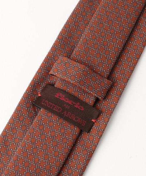 UNITED ARROWS（ユナイテッドアローズ）の「＜FIORIO(フィオリオ)＞コモン タイ（ネクタイ・メンズ・モカ/イエロー・FREE）」の6枚目の写真