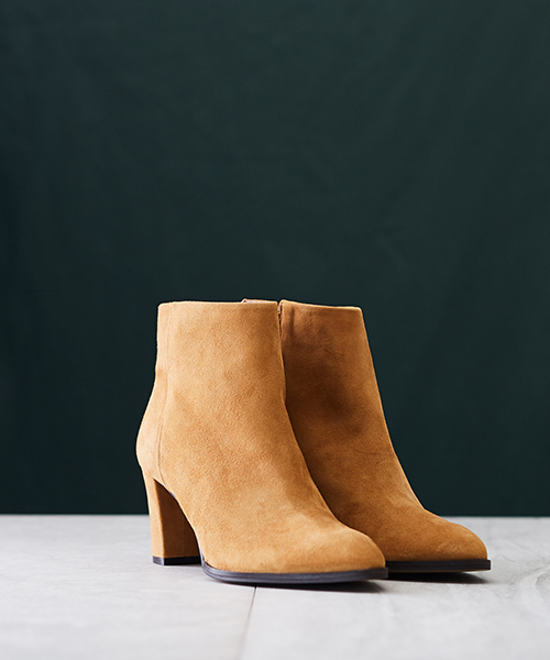 UNITED TOKYO（ユナイテッドトウキョウ）の「レザーショートブーツ（ブーツ・レディース・ネイビー/キャメル/ダークブラウン・0/1/2）」の7枚目の写真