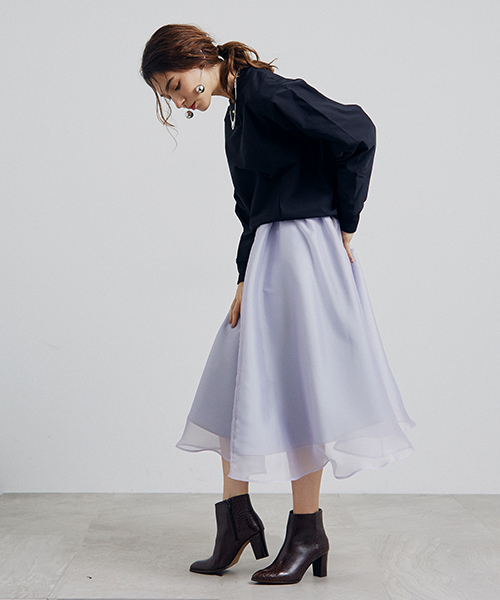 UNITED TOKYO（ユナイテッドトウキョウ）の「レザーショートブーツ（ブーツ・レディース・ネイビー/キャメル/ダークブラウン・0/1/2）」の11枚目の写真