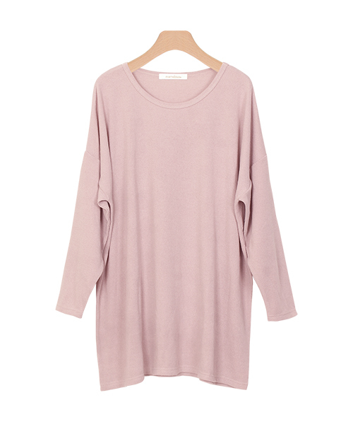 Pierrot（ピエロ）の「ビッグシルエット ニットソートップス（ニット/セーター・レディース・杢グレー/オフホワイト/ホワイト×ブラック/ブラック/カーキ/ブルー系その他/ベージュ/ネイビー/ピンク・M/L）」の9枚目の写真