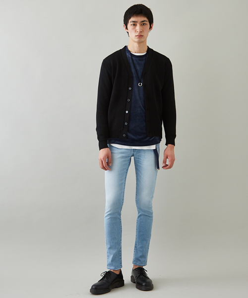 STUDIOUS（ステュディオス）の「トリアセテートベロアプルオーバー（スウェット・メンズ・グレー/ブルー・1/2/3）」の19枚目の写真