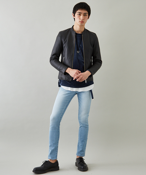 STUDIOUS（ステュディオス）の「トリアセテートベロアプルオーバー（スウェット・メンズ・グレー/ブルー・1/2/3）」の20枚目の写真