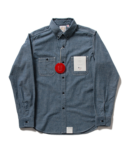 FIRE SERVICE × B:MING by BEAMS / 別注 “BBB” シャンブレー ワーク 