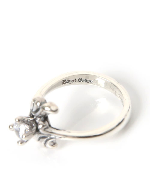ROYAL ORDER（ロイヤルオーダー）の「VALENA RING w/ CZ（リング・メンズ・シルバー・9号 US-4h/10号 US-5/13号 US-6h/15号 US-7h/16号 US-8/12号 US-6）」の5枚目の写真