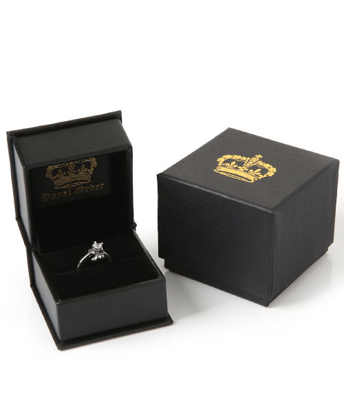 ROYAL ORDER（ロイヤルオーダー）の「VALENA RING w/ CZ（リング・メンズ・シルバー・9号 US-4h/10号 US-5/13号 US-6h/15号 US-7h/16号 US-8/12号 US-6）」の6枚目の写真