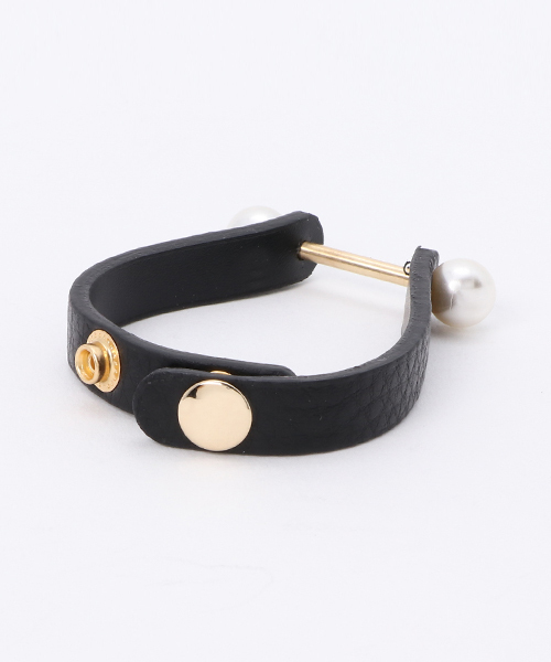 ottilie（オティーリエ）の「パールブレスレット（バングル/リストバンド・レディース・グレー/ブラウン/ブラック・FREE）」の10枚目の写真