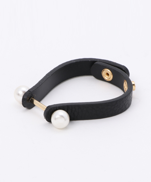 ottilie（オティーリエ）の「パールブレスレット（バングル/リストバンド・レディース・グレー/ブラウン/ブラック・FREE）」の11枚目の写真