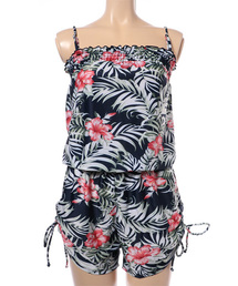 水着用2Wayショートオールインワン