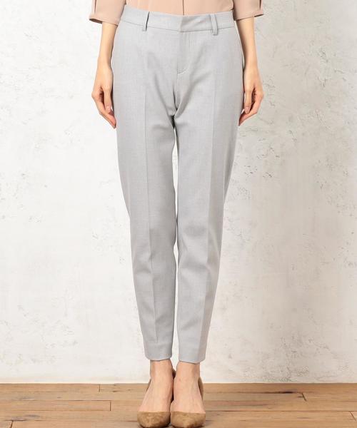 green label relaxing（グリーンレーベルリラクシング）の「■■■[手洗い可能] ◆CR 2WAY ノータック パンツ ◆（その他パンツ・レディース・ライトグレー/ダークブラウン/オフホワイト/ネイビー/ブラック・36/34/42/44/38/46/40）」の7枚目の写真