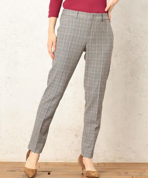 green label relaxing（グリーンレーベルリラクシング）の「■■■[手洗い可能] ◆CR 2WAY ノータック パンツ ◆（その他パンツ・レディース・ライトグレー/ダークブラウン/オフホワイト/ネイビー/ブラック・36/34/42/44/38/46/40）」の15枚目の写真