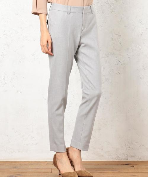 green label relaxing（グリーンレーベルリラクシング）の「■■■[手洗い可能] ◆CR 2WAY ノータック パンツ ◆（その他パンツ・レディース・ライトグレー/ダークブラウン/オフホワイト/ネイビー/ブラック・36/34/42/44/38/46/40）」の16枚目の写真