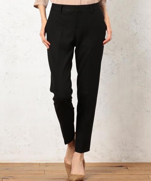 green label relaxing（グリーンレーベルリラクシング）の「■■■[手洗い可能] ◆CR 2WAY ノータック パンツ ◆（その他パンツ・レディース・ライトグレー/ダークブラウン/オフホワイト/ネイビー/ブラック・36/34/42/44/38/46/40）」の17枚目の写真