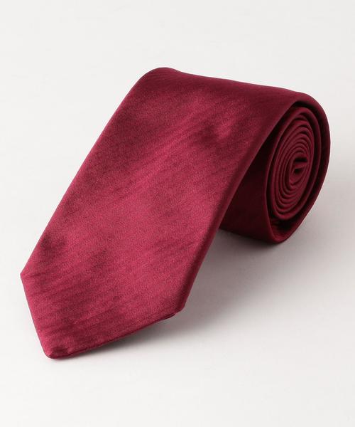 NICKY（ニッキー）の「[ニッキー] ★Nicky 8.0 OPER3 無地柄 ネクタイ ◆（ネクタイ・メンズ・ダークブラウン/ワインレッド/コバルトブルー/ネイビー・FREE）」の4枚目の写真