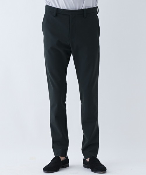 STUDIOUS（ステュディオス）の「【STUDIOUS】マルチストレッチテーパードスラックス（スラックス・メンズ・グレー/ダークグリーン/ブラック・2/1/3）」の4枚目の写真