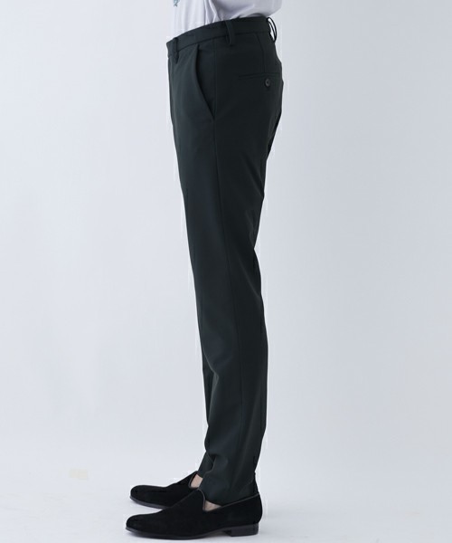 STUDIOUS（ステュディオス）の「【STUDIOUS】マルチストレッチテーパードスラックス（スラックス・メンズ・グレー/ダークグリーン/ブラック・2/1/3）」の5枚目の写真