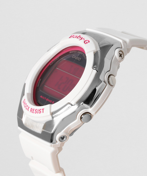 BABY-G BGD-1300-7JF ホワイト/ピンク BABY-G（ベイビージー）の「Tripper(トリッパー) / 電波ソーラー