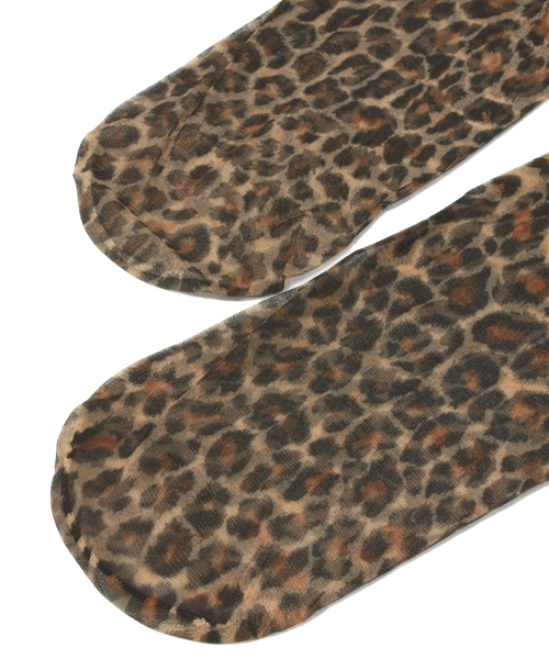 Jewel Changes（ジュエルチェンジズ）の「JC レオパード タイツ（タイツ/ストッキング・レディース・ブラウン・フリー）」の4枚目の写真