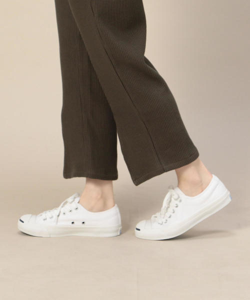 CONVERSE（コンバース）の「＜CONVERSE（コンバース）＞∴JACK PURCELL スニーカー（スニーカー・レディース・ライトグレー/ホワイト/ブラック・24.5cm/23.5cm/24cm/23cm/25cm）」の8枚目の写真
