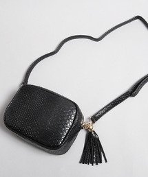 PLAIN CLOTHING | クロコダイルショルダーバッグ【PLAIN CLOTHING】(ショルダーバッグ)