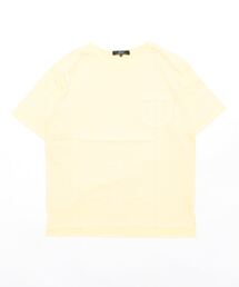 <Re Youthセレクト> ピグメント加工 胸ポケット ワイドシルエット カットソー