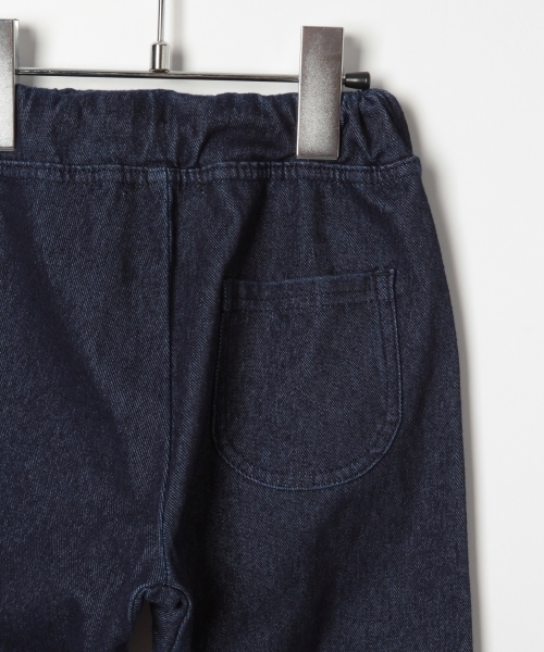 GLOBAL WORK（グローバルワーク）の「【キッズ】カットデニムリブパンツ/776691（デニムパンツ・キッズ・ネイビー/サックスブルー・LARGE/SMALL/X-LARGE/XX-LARGE/MEDIUM）」の11枚目の写真