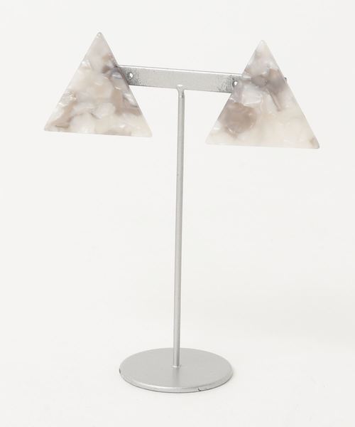 TONE SELECT GOODS(トーンセレクトグッズ)の「【glou】Vintage Earrings NO.19-A(イヤリング・レディース・ブラウン/グレー/ピンク/ブルー・FREE)」の2枚目の写真