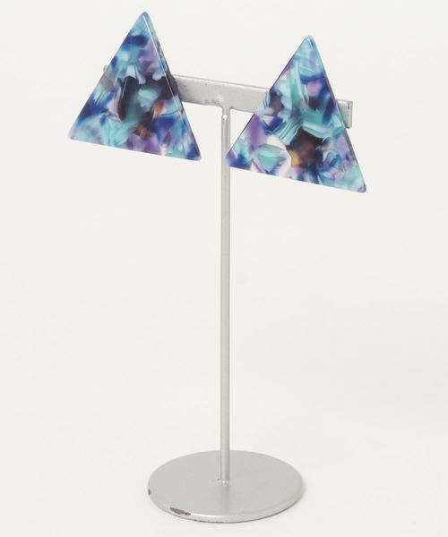 TONE SELECT GOODS(トーンセレクトグッズ)の「【glou】Vintage Earrings NO.19-A(イヤリング・レディース・ブラウン/グレー/ピンク/ブルー・FREE)」の4枚目の写真