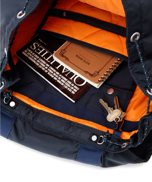 PORTER（ポーター）の「PORTER FORCE RUCKSACK <B印 YOSHIDA SELECT>（バックパック/リュック・メンズ・ブラック/オリーブ/ネイビー・ONE SIZE）」の11枚目の写真