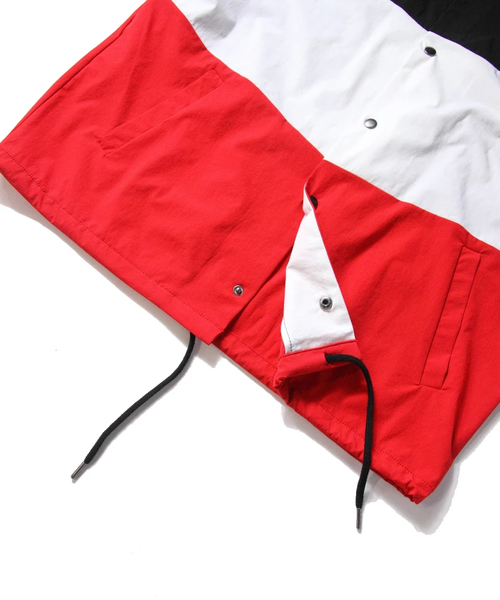 GALLIS ADDICTION（ガリスアディクション）の「GAナイロンストレッチ切り替えコーチシャツ（シャツ/ブラウス・メンズ・オレンジ/ホワイト/ブラック/ブルー・L/M/XL）」の11枚目の写真