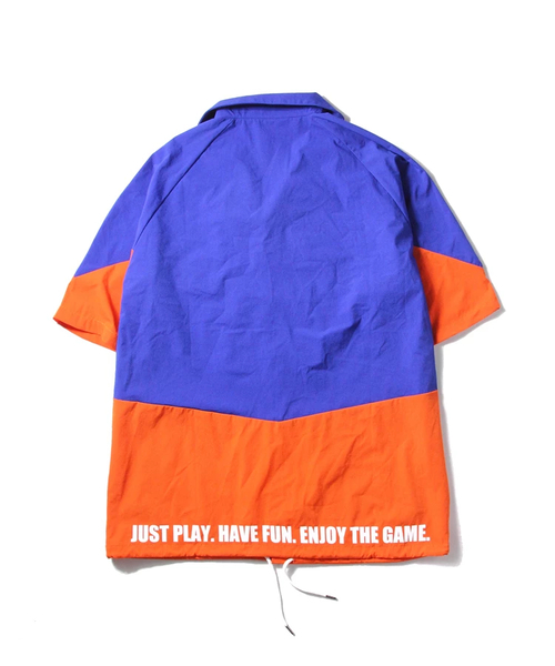 GALLIS ADDICTION（ガリスアディクション）の「GAナイロンストレッチ切り替えコーチシャツ（シャツ/ブラウス・メンズ・オレンジ/ホワイト/ブラック/ブルー・L/M/XL）」の16枚目の写真