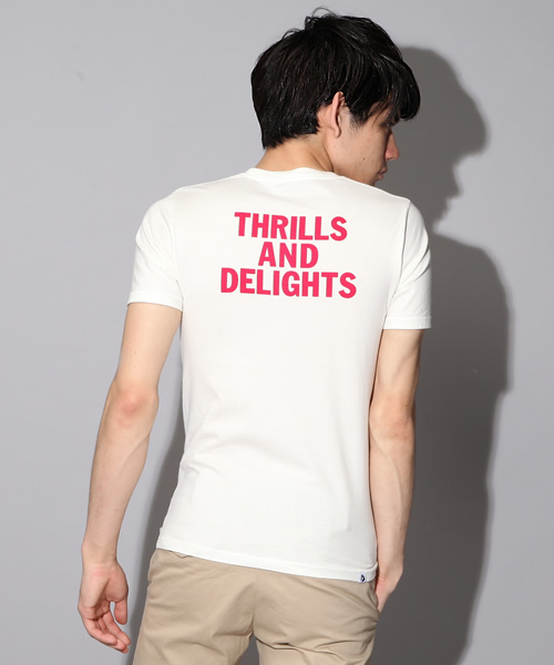 HYSTERIC GLAMOUR（ヒステリックグラマー）の「WOMAN SQUARE pt T-SH（Tシャツ/カットソー・メンズ・ホワイト/ピンク/ブルー・SMALL/MEDIUM/LARGE）」の12枚目の写真