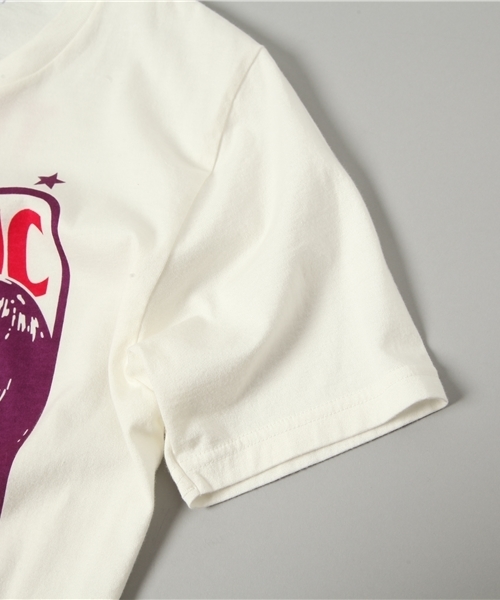 HYSTERIC GLAMOUR（ヒステリックグラマー）の「WOMAN SQUARE pt T-SH（Tシャツ/カットソー・メンズ・ホワイト/ピンク/ブルー・SMALL/MEDIUM/LARGE）」の5枚目の写真