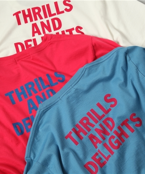 HYSTERIC GLAMOUR（ヒステリックグラマー）の「WOMAN SQUARE pt T-SH（Tシャツ/カットソー・メンズ・ホワイト/ピンク/ブルー・SMALL/MEDIUM/LARGE）」の9枚目の写真