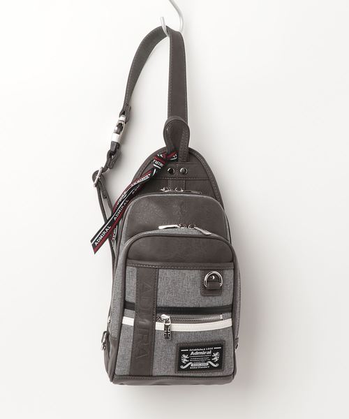 MEN'S BIGI(メンズビギ)の「【admiral<アドミラル>】ボディバッグ(ボディバッグ/ウエストポーチ・メンズ・ブラック/ネイビー/グレー・FREE)」の9枚目の写真