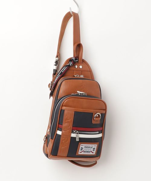 MEN'S BIGI(メンズビギ)の「【admiral<アドミラル>】ボディバッグ(ボディバッグ/ウエストポーチ・メンズ・ブラック/ネイビー/グレー・FREE)」の8枚目の写真