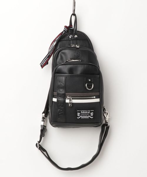 MEN'S BIGI(メンズビギ)の「【admiral<アドミラル>】ボディバッグ(ボディバッグ/ウエストポーチ・メンズ・ブラック/ネイビー/グレー・FREE)」の5枚目の写真